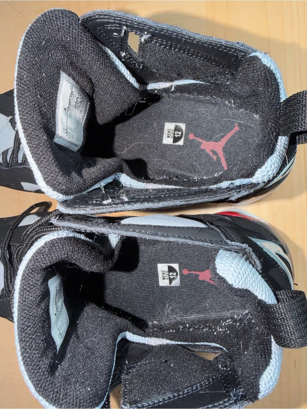Nike Air Jordan True Flight Black Varsity Red Wolf Grey